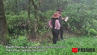 sheriff, your uniform's got me hard—let's roleplay this arrest into hot cosplay sex