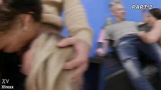 Jolee Love Vs Rebel Rhyder: DAP Gapes, ATM, Squirt Gangbang Orgy