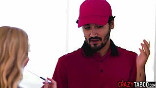 crazy blonde teacher emma starletto rides classroom monster cock rough