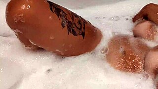 hey tanned turkish babe bathroom sex after vacation