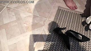 hey our real couple bangs this wet belgian slut hard