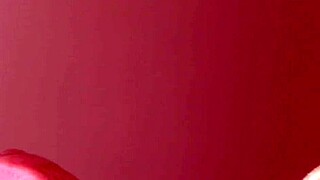japanese babe takes close-up facial cumshot