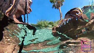 imagine nina rivera and sully savage eating pussy underwater in pool!