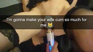 Milf wife cucked on Snapchat for debt Richelle Rose