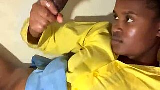 lactating solo milks huge cock cumshot on tits at desk