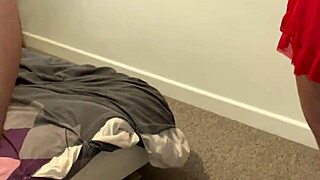 Beautiful milf sucks cock, rides, cums on belly