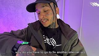 i called the repairman for internet but fucked his deepthroat instead 😏