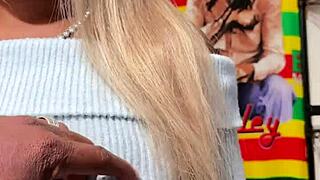 blonde babysitter merry bbc christmas pounding