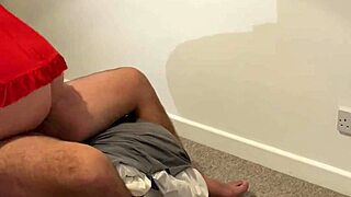 Beautiful milf sucks cock, rides, cums on belly