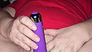 solo milf teases her big pink pussy until explosive climax