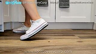 Daisy, feel my socks crush bugs unaware giantess foot fetish?