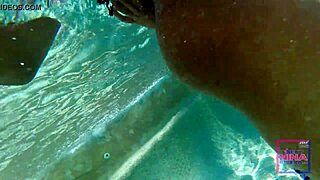 imagine nina rivera and sully savage eating pussy underwater in pool!