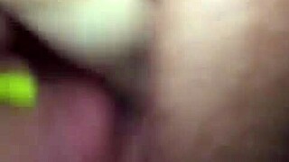 Petite babe fingers pussy solo