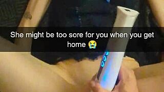 Milf wife cucked on Snapchat for debt Richelle Rose