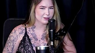 alice vasconcelos spills safada putaria in porn cast brazil interview part 1 sexy latina tattoo