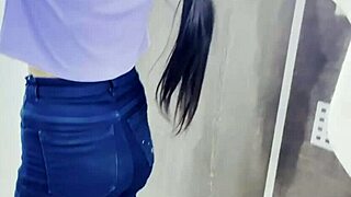 indian teen model masturbates wildly solo