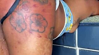 blonde babysitter merry bbc christmas pounding