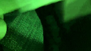 goth babe blindfolds for close-up sensual lick and gag cum swallow