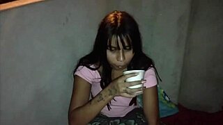 homeless slut thanks with deep blowjob pounding