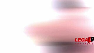 cathy heaven's rough anal double penetration ends in explosive gushing climax sz282