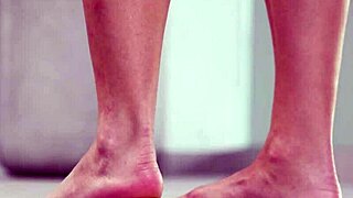 uhh 4k feet fetish babe crushes juicy fruits barefoot then in high heels