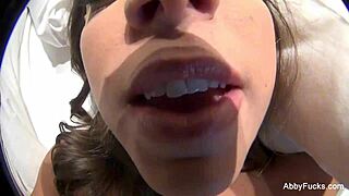 Abigail Mac's wild hardcore BTS cumshots! 📹💦
