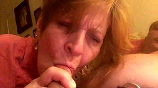 Cocksucking granny carmen moans with blue eyes locked 😍💦