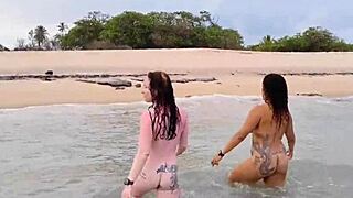 two amateurs interracial anal pounding tight pussy then beg to swallow my cum