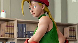 Futanari Cammy vs Yuri Redmoa Spanish sub clash
