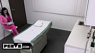 celestina bloom i cum from pervz doctor's groping touch special treatment needed