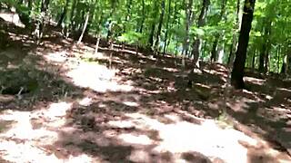 Clitlicker662 flashes hairy pussy outdoors masturbating to orgasm publicly