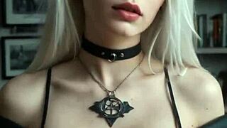 hey wanna pov emo goth blonde babe titfuck anal facial cumshot