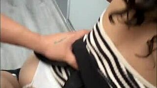 Latina roommate fucks me hard in hallway rico