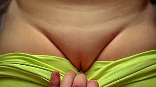 i rub my perfect wet puffy pussy lips in tight leggings closeup