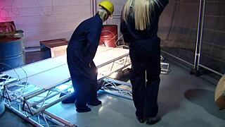 Two Milfs Fishnet Stockings Threesome Heat 🥵👢