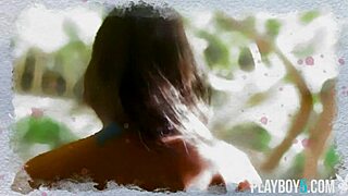 ufc octagon girl black milf flaunts huge natural tits