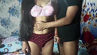 Ever dreamed of roughly pounding a desi big tits big ass babe doggystyle?