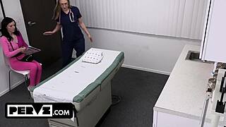 celestina bloom i cum from pervz doctor's groping touch special treatment needed