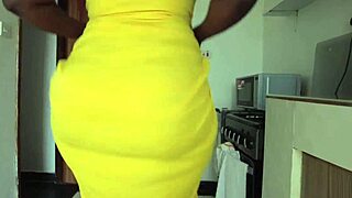 housegirl, your boss can't resist fucking that big ass in your dress?