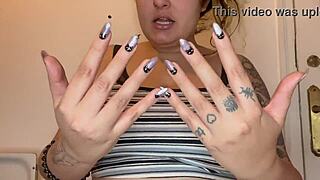 Curvy mommy slut chokes on daddy's cock backstage rough pounding