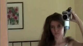 tiny tyler gropes nipples pussy on cam!