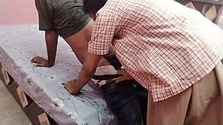 desi indian college teen's first time missionary and doggy with big boobs exposed