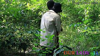 Lucky Hunter Fucks Horny Bush Girl Deep in African Wild