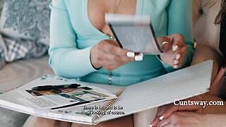 Lesbian Strapon Squirting Rimjob Seduction Girl Fucks Cute Guy.