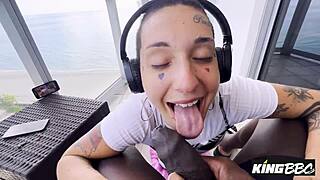 Gia Lovely's Passionate BBC Bounce Ride