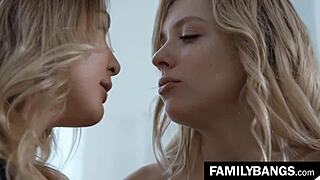 blair williams and giselle palmer cute kissing orgasm