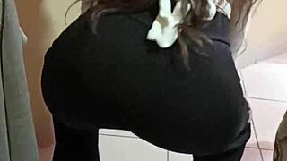 Venezuelan cutie dances seductively before steamy sex