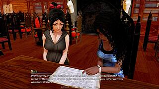Harem hotel adventure unfolds in steamy room 321