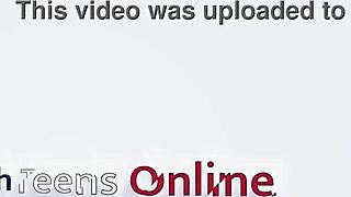 Watch this 18 year old rimming her older lover's ass