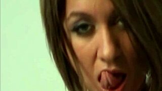 Petite Brunette Nurse Gives Patient Extra Special Care